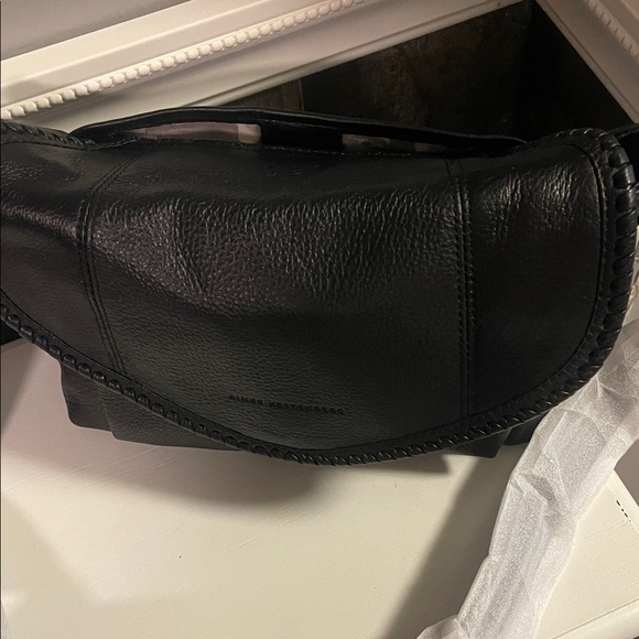 Aimee Kestenberg Black Leather Shoulder Bag - Picture 2 of 15